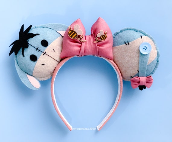 Disney Winnie The Pooh Eeyore Mickey Ears Headband Eeyore Ear Headband for Adults – Winnie the Pooh | Disney Store main image 2