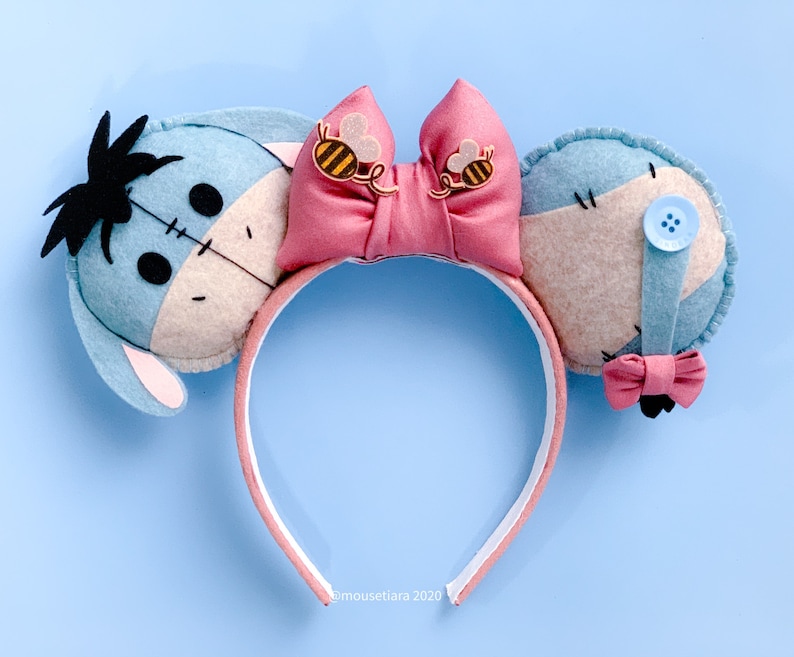 Mickey Ears Disney Ears Tsum Tsum Vintage Style Eeyore Sad Etsy