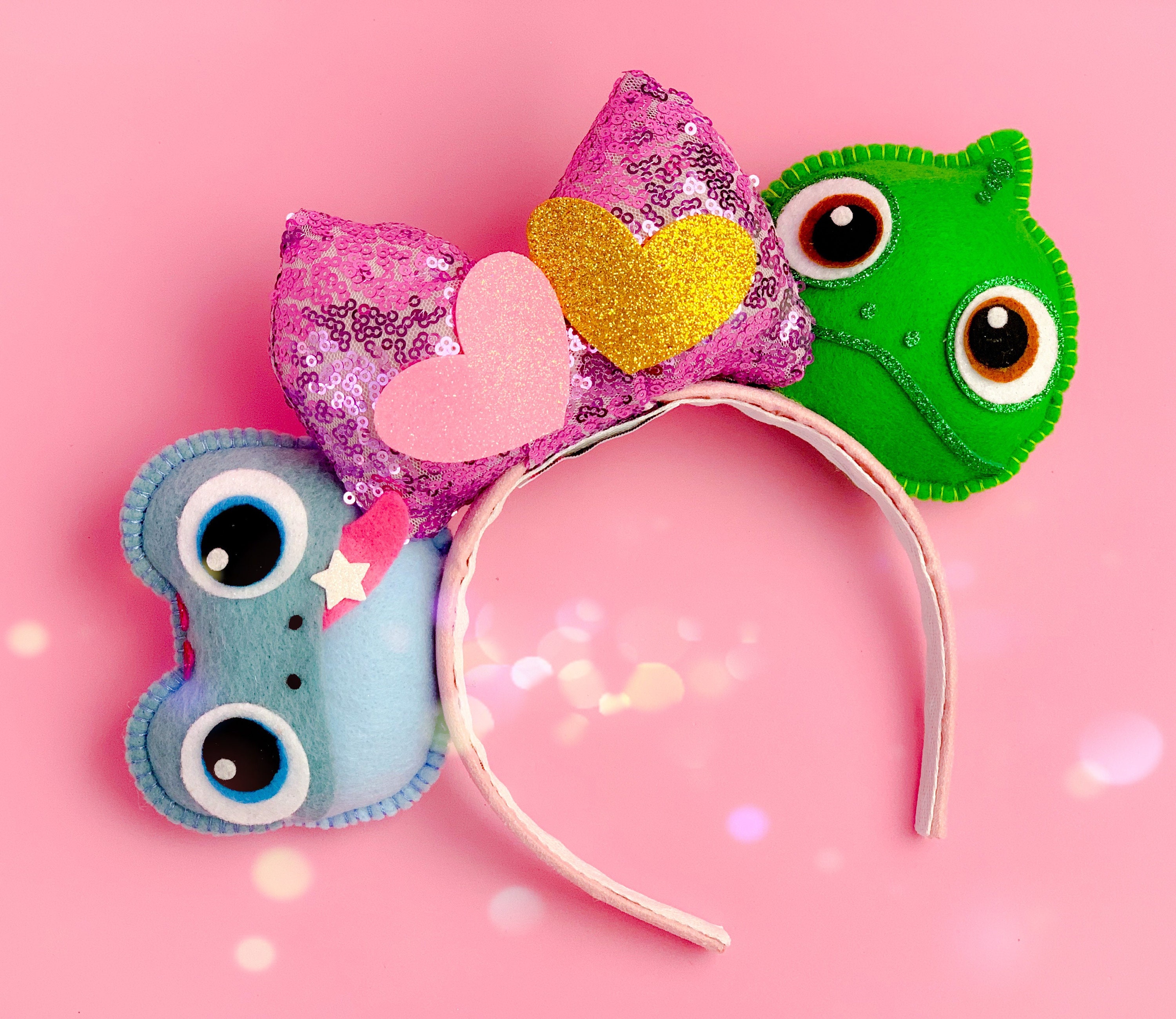 Mickey Ears Frozen 2 Bruni The Salamander And Tangled Pascal Etsy 日本