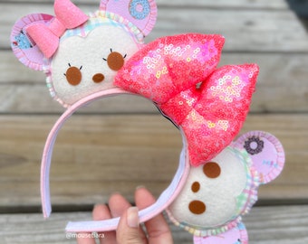 Orejas de Mickey Orejas de Disney Orejas de helado Kawaii Diadema de Minnie Mouse