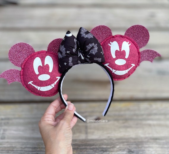 Mickey Ears | Vampire Bat Glow in the Dark Mickey Mouse Ears  display picture 3