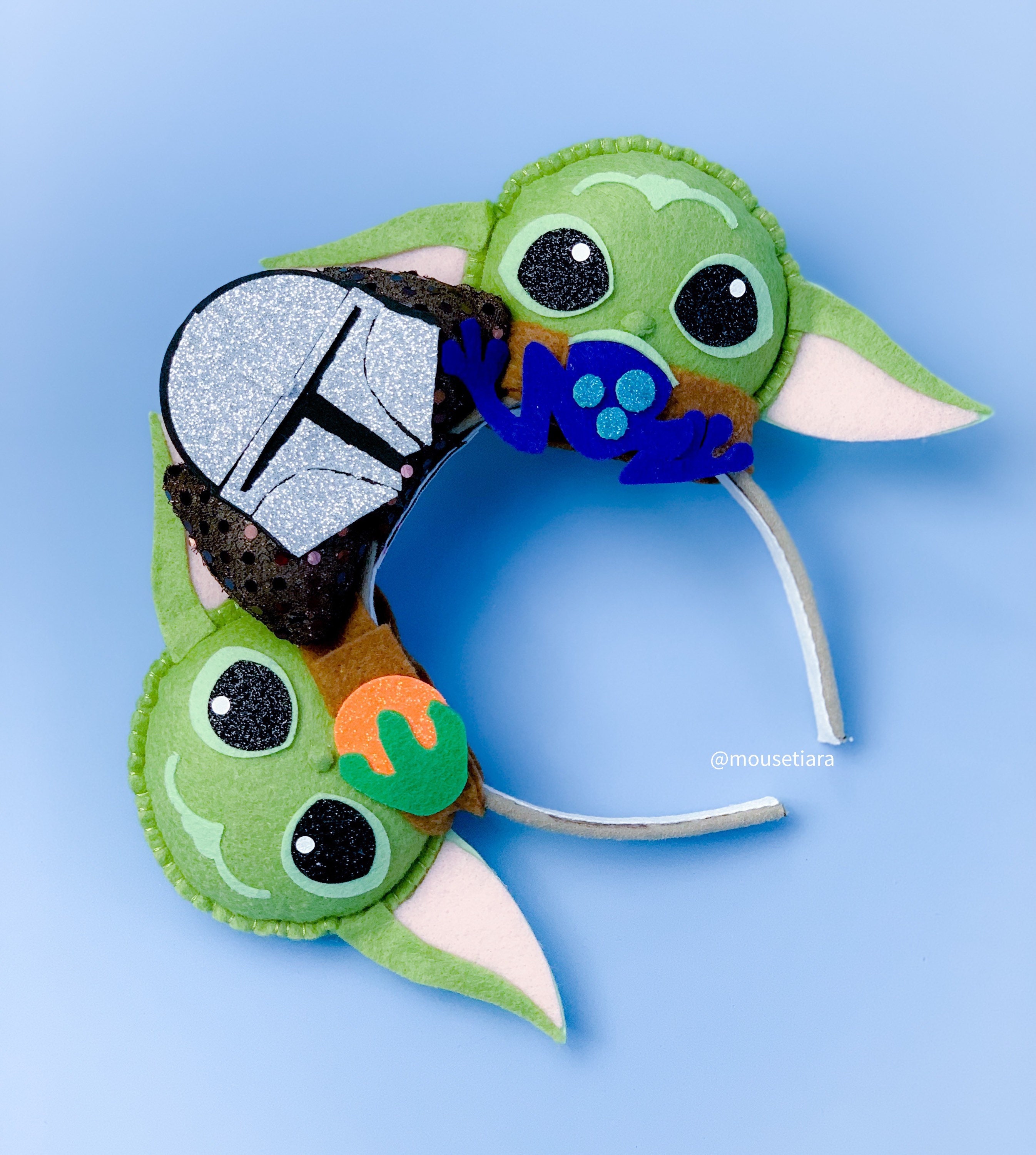 Star Wars Mickey Ears The Mandalorian Grogu The Child Etsy 日本
