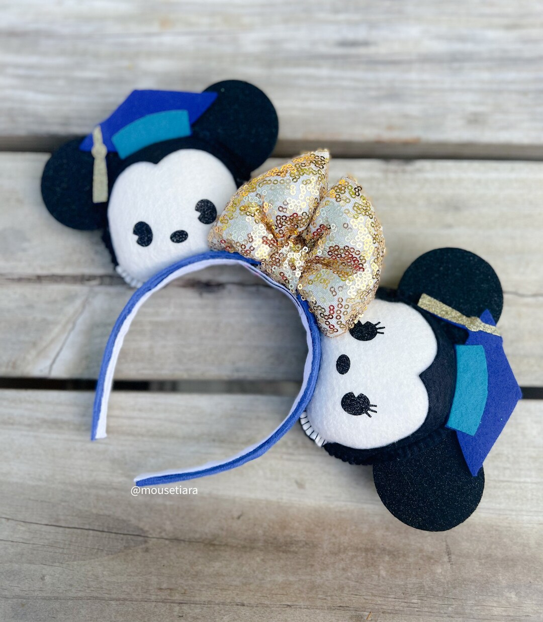Senior Class Graduation Mickey Ears Minnie Ear Headband Tsum Etsy