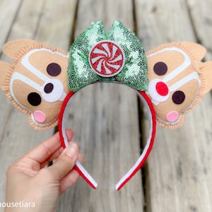 Disney ears Mickey Ears Chip and Dale Mickey Ears Tsum Tsum Ufufy Disney | Gingerbread cookies  Holiday Christmas Disney Gift