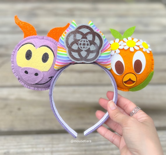 Disney Ears Mickey Ears | Figment Orange Bird Epcot Ears  display picture 1
