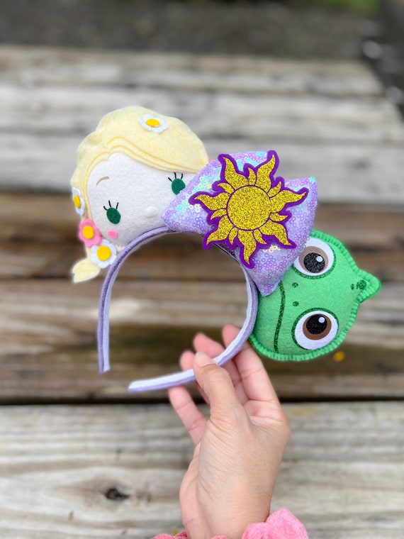 Mickey Ears Tangled Rapunzel Punzie Pascal Mouse Ears  display picture 2