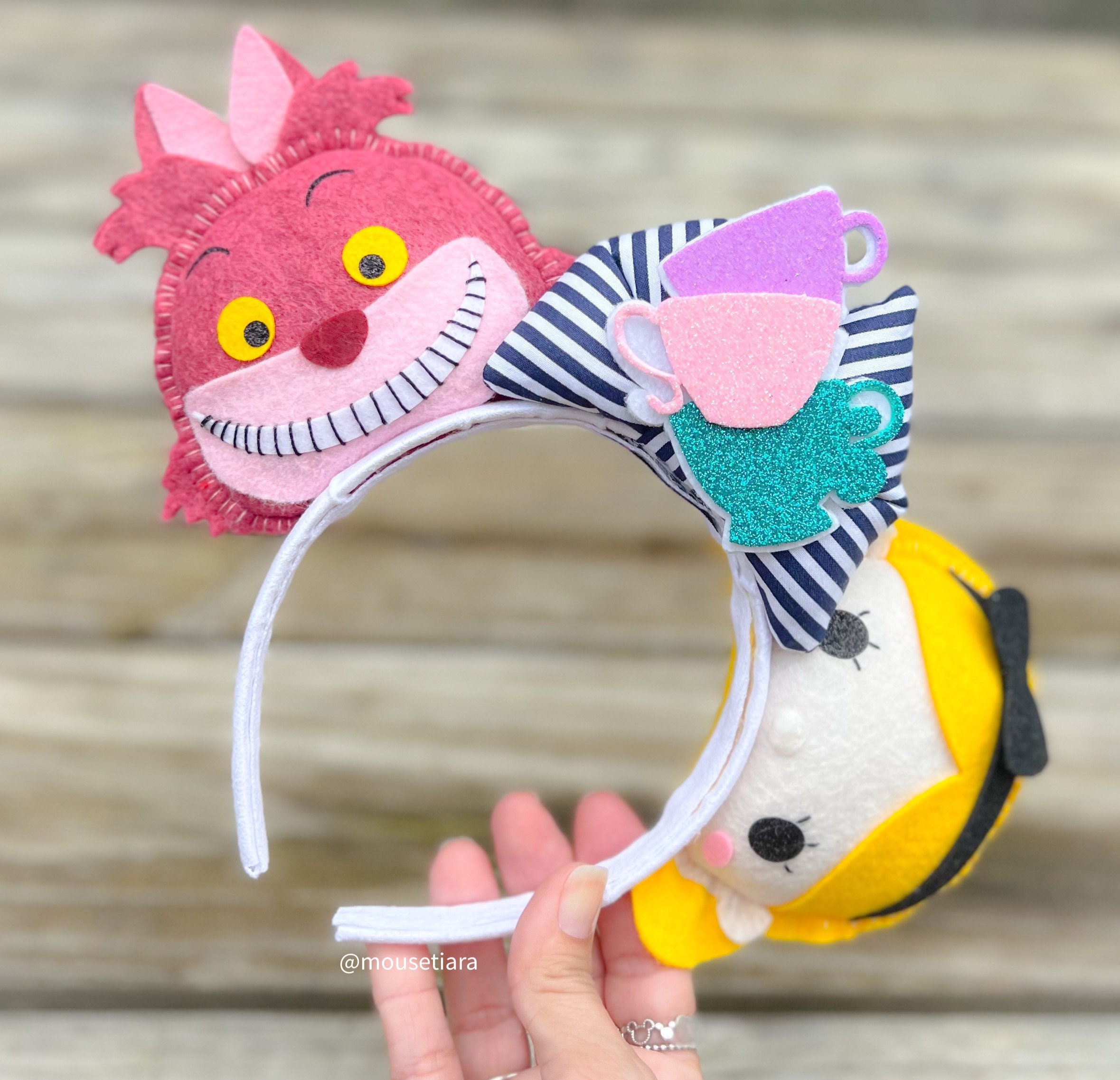 Disney Ears Mickey Ears Alice in Wonderland Cheshire Cat 
