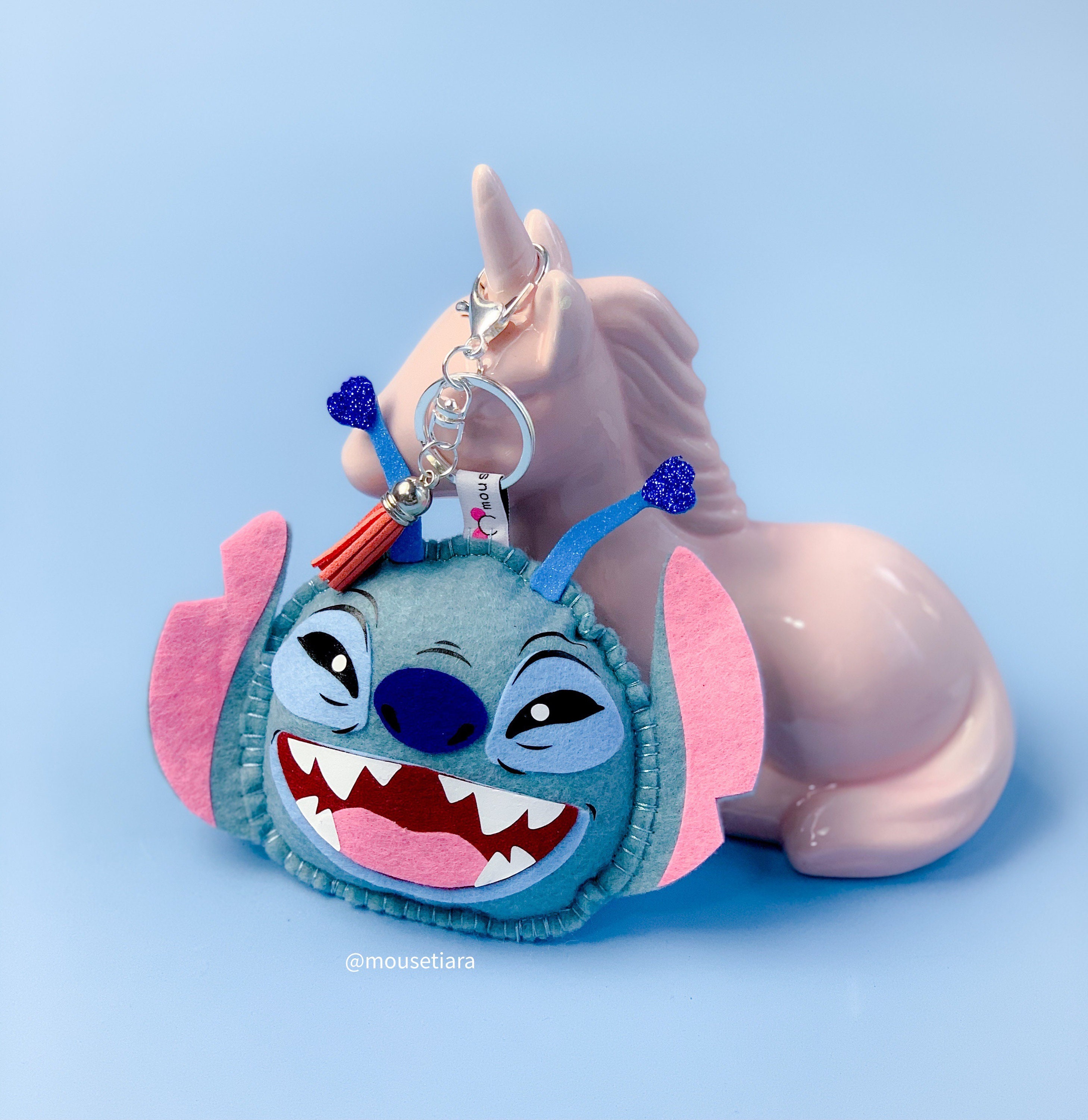 Disney Keychain Lilo and Stitch Hand Made Experiment 626 Stitch