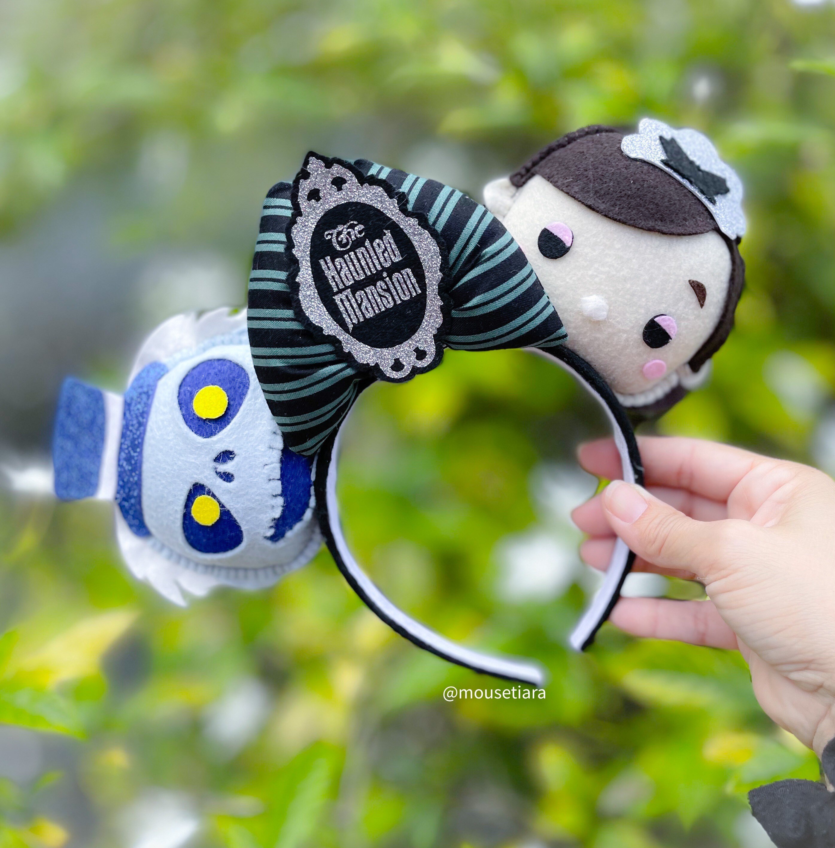 Disney Parks Limited Edition Haunted Mansion Mickey Mouse Ears Any information on the new Dooney & Bourke Haunted Mansion ears? main image 4