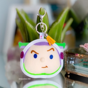 Toy Story Buzz Lightyear Felt Disney Keychain | For Disney Mini Backpack  | Matching Mickey Ears Tsum Tsum Ufufy Disney