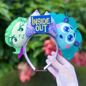 Oreilles de Mickey à l&#39;envers | Anxiété | Bandeau Core Memory Loungefly inspiré du bandeau oreilles de Mickey
