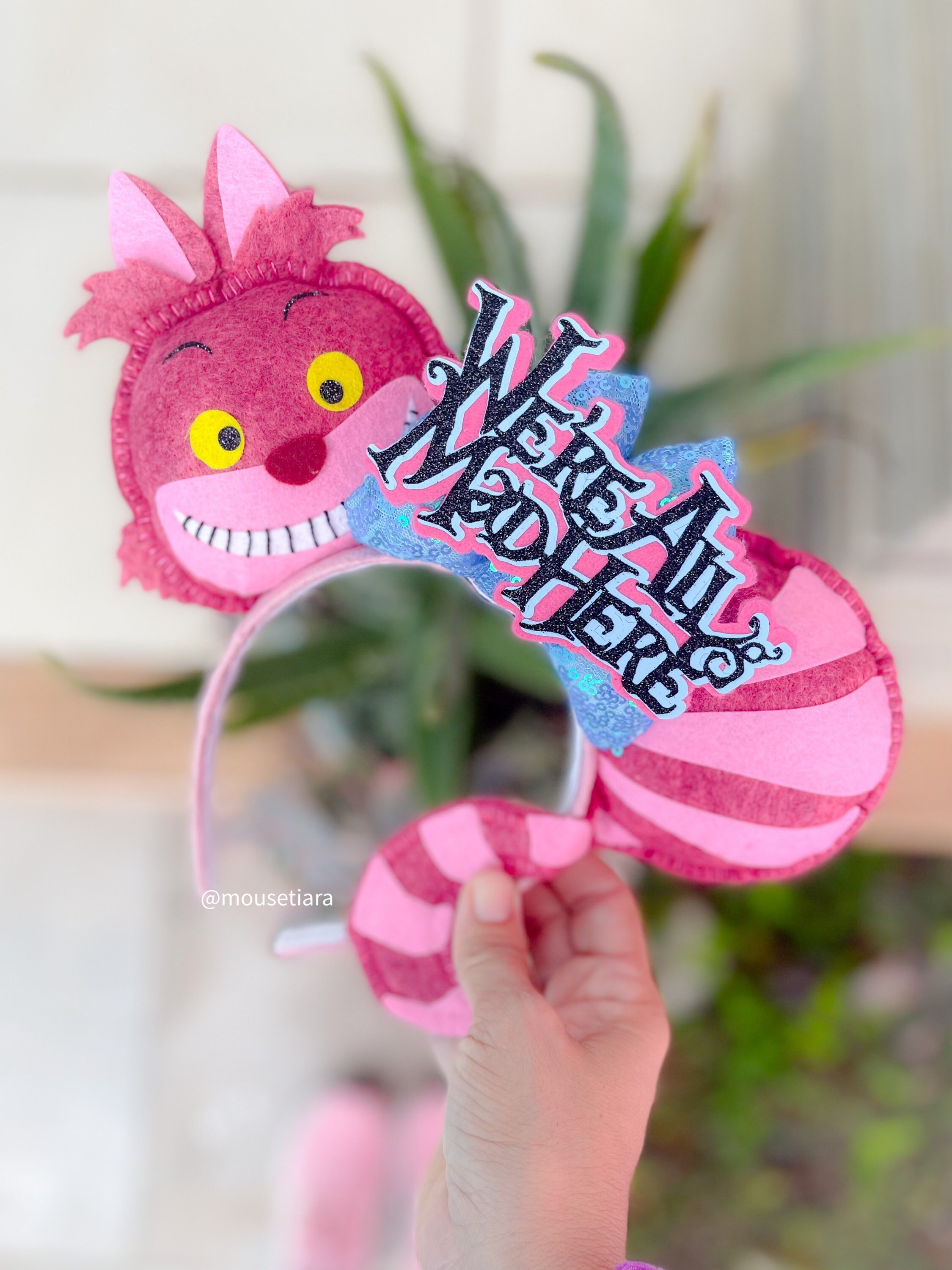 Mickey Ears Alice in Wonderland Cheshire Cat Ears Headband  display picture 1