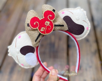Disney ears Chinese New Year ears Mickey Ears Chinese Bao Mouse Ears Headband Tsum Tsum Ufufy Disney  | Can be done as Hair Clips Barrettes