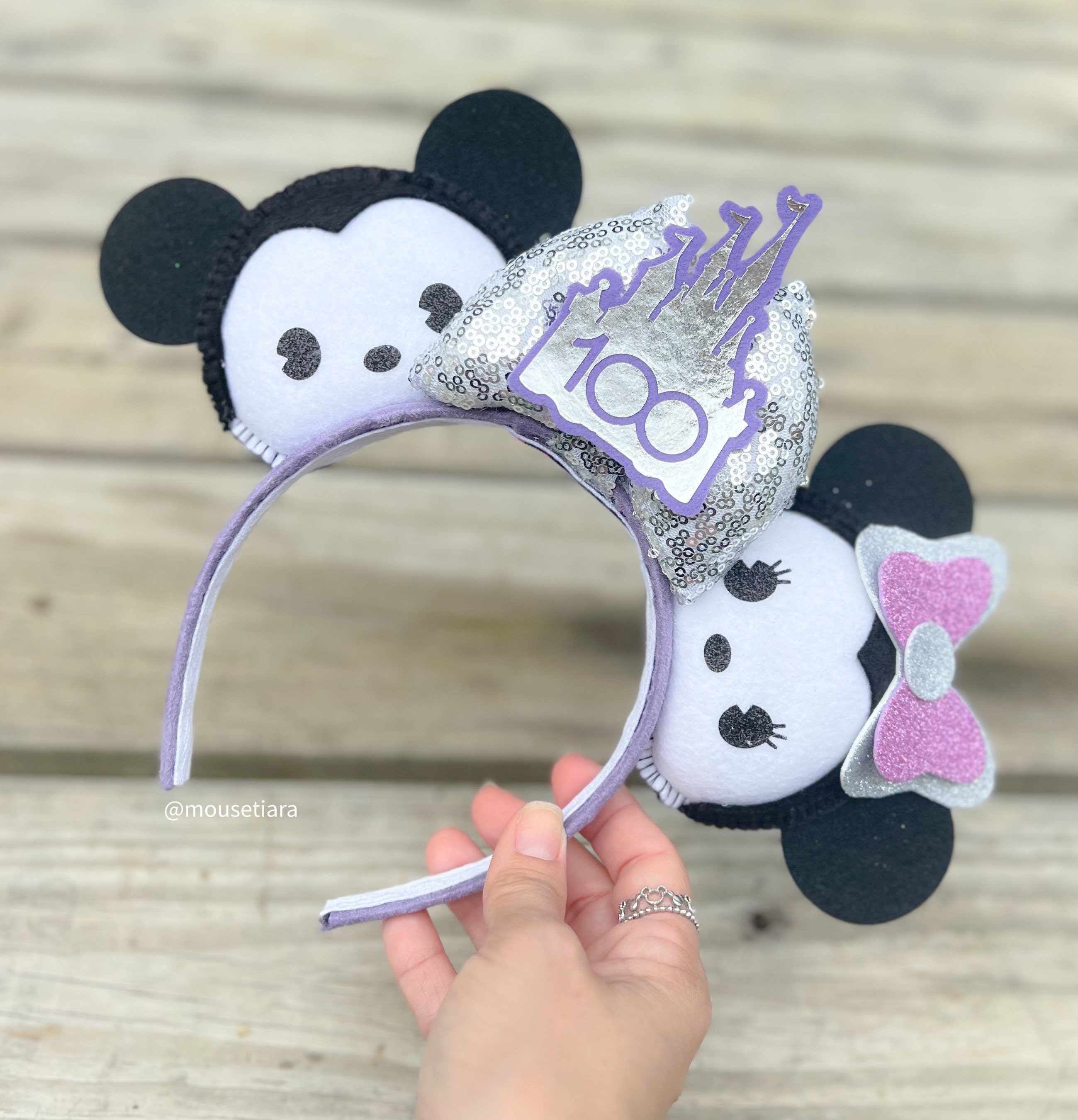 Disney’s Minnie Mouse Ears 100th Anniversary New 100th Anniversary Minnie Ear Headband is Seriously  main image 2