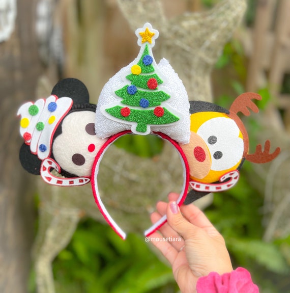 Christmas Mickey Ears Cocoa Mugs Pluto Hot Cocoa Peppermint  display picture 3