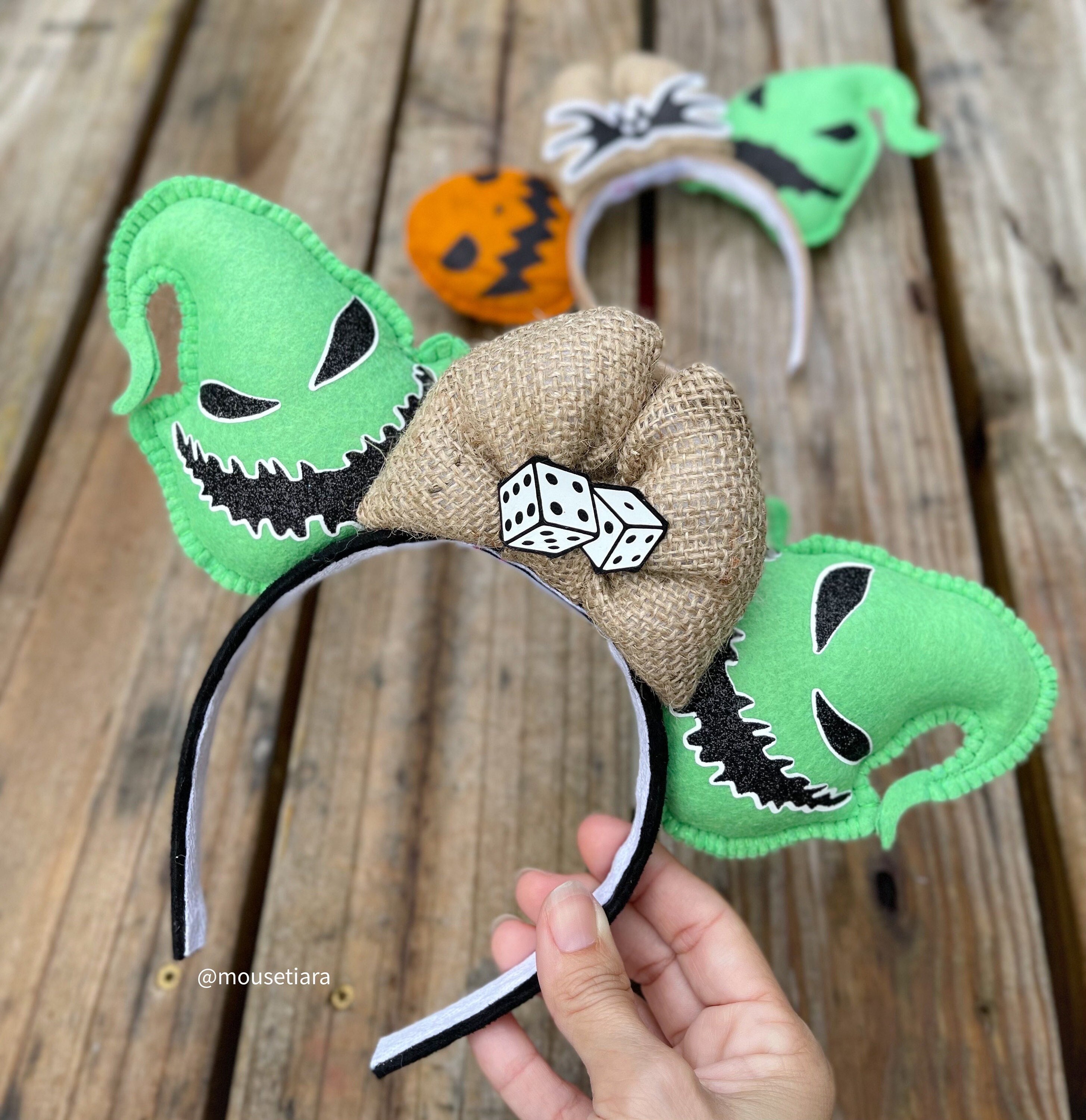 Disney Ears Nightmare Before Christmas Ears | Oogie Boogie 