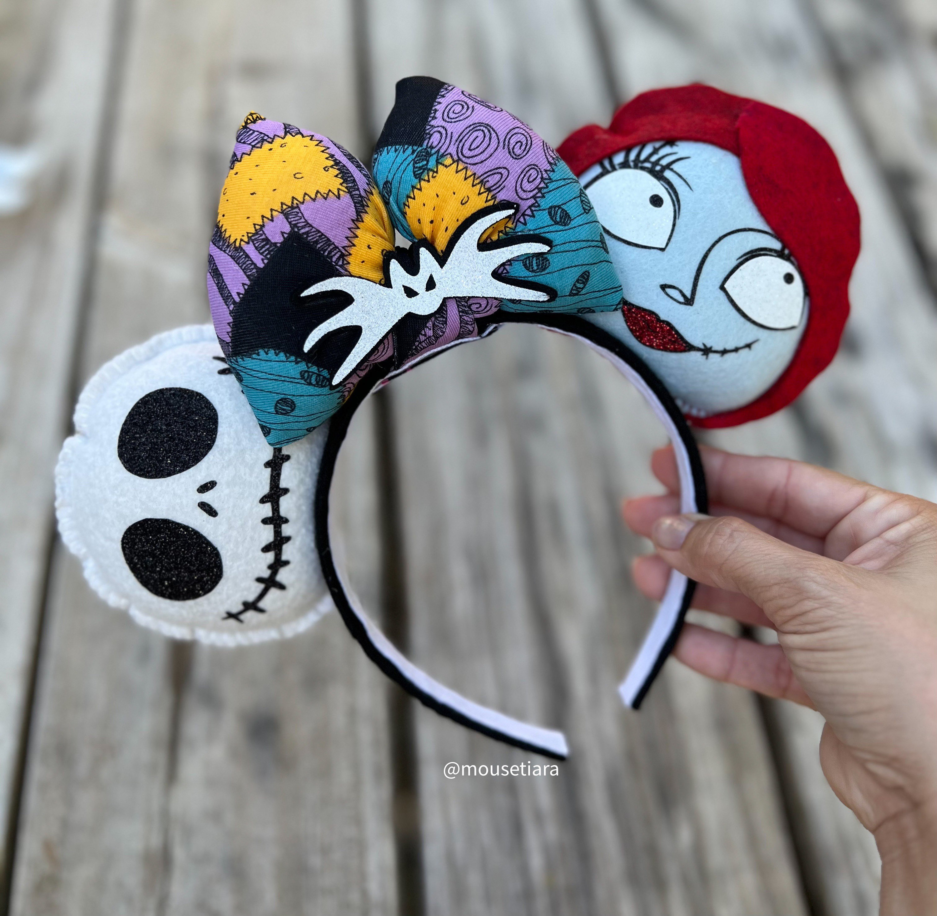 Disney Parks Nightmare Before Christmas headband Jack Skellington Oogie Boogie L il_fullxfull.3140825880_mew7.jpg main image 2