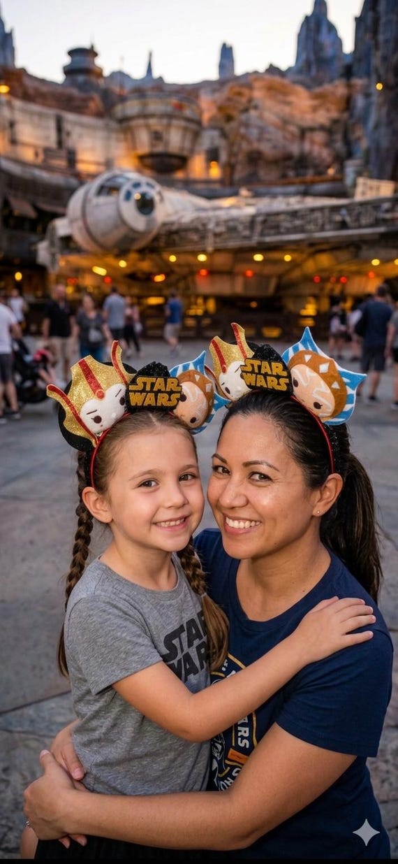 Mickey Ears Ahsoka Tano Queen Amidala Star Wars Clone Wars