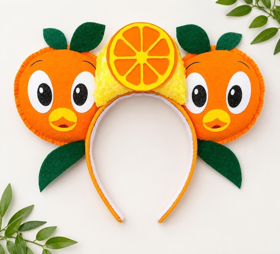Disney Ears Mickey Ears | Disney Ears | Orange Citrus Bird  display picture 2