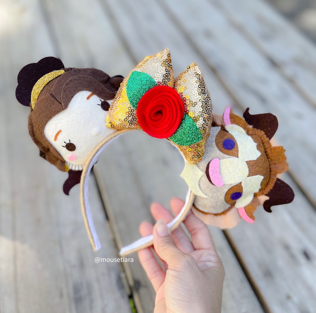 Minnie Mouse Ears | Beauty and the Beast | Belle Mickey Mouse Ears
