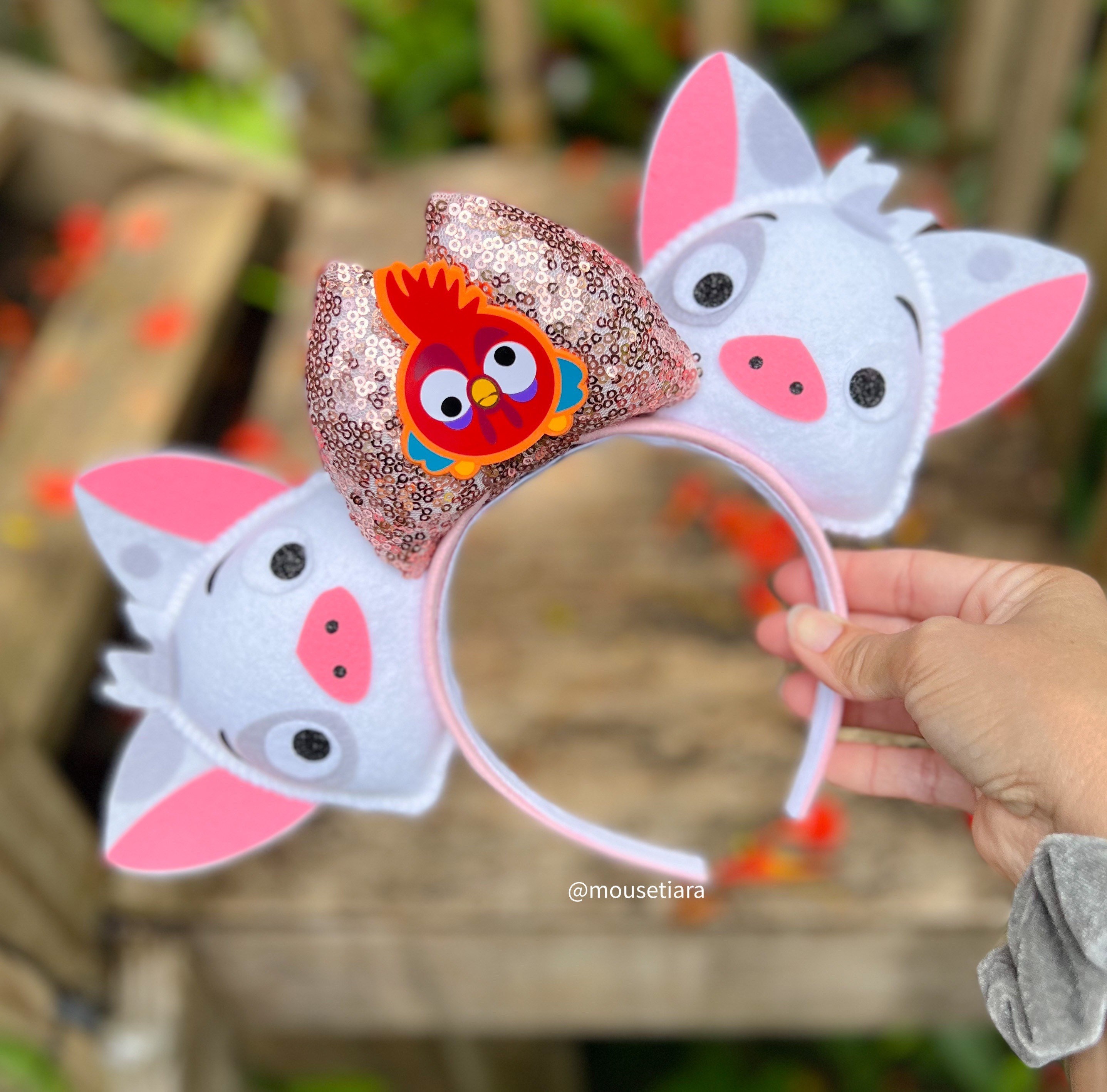 ディズニー ミッキー 耳 モアナ プア ツムツム ハンドメイド