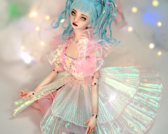 Pastel Rainbow Maya Full set doll Made to Order | Forgotten Hearts | FHDolls