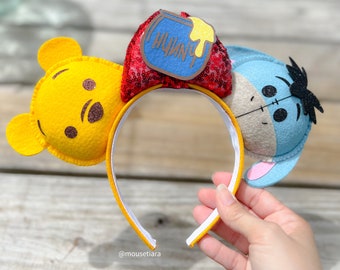 ディズニー耳 ミッキー耳 くまのプーさん イーヨー マウス耳