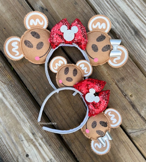 Disney Christmas Mouse Ears Set Mickey & Friends Christmas Holiday Lights Inspired Mouse  main image 4