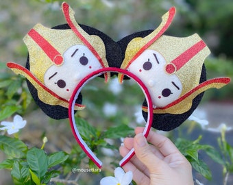 Disney Ohren Mickey Ohren Königin Amidala Padme Star Wars Clone Wars inspiriert Maus Ohren Stirnband | Kann auch als Haarspangen Haarspangen gemacht werden