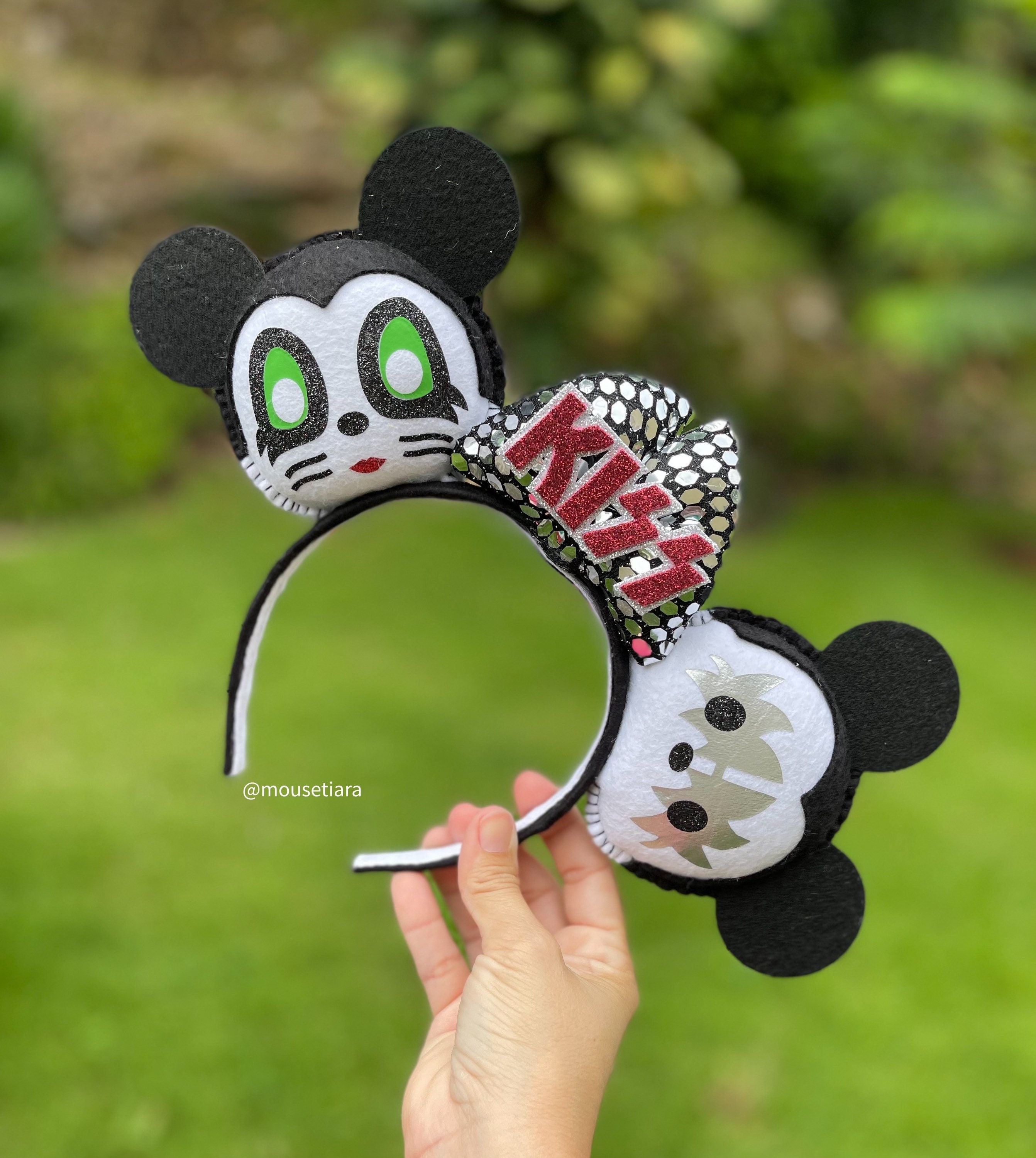 ディズニー 耳 ミッキー 耳 キッス ヘビーメタル ミッキーマウス 耳