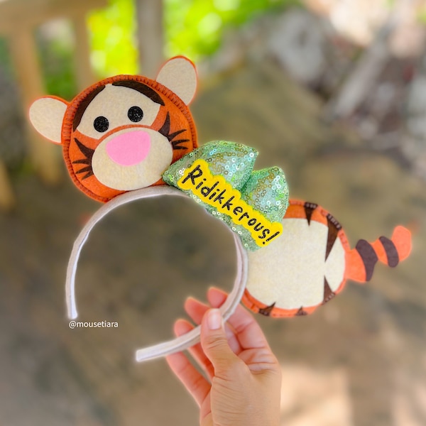 Mickey Ears | Tigger Ears | Winnie the Pooh | Tsum Tsum | Minnie Ears Headband Ufufy | Graduation  Gifts for Her or Him Valentines Gift