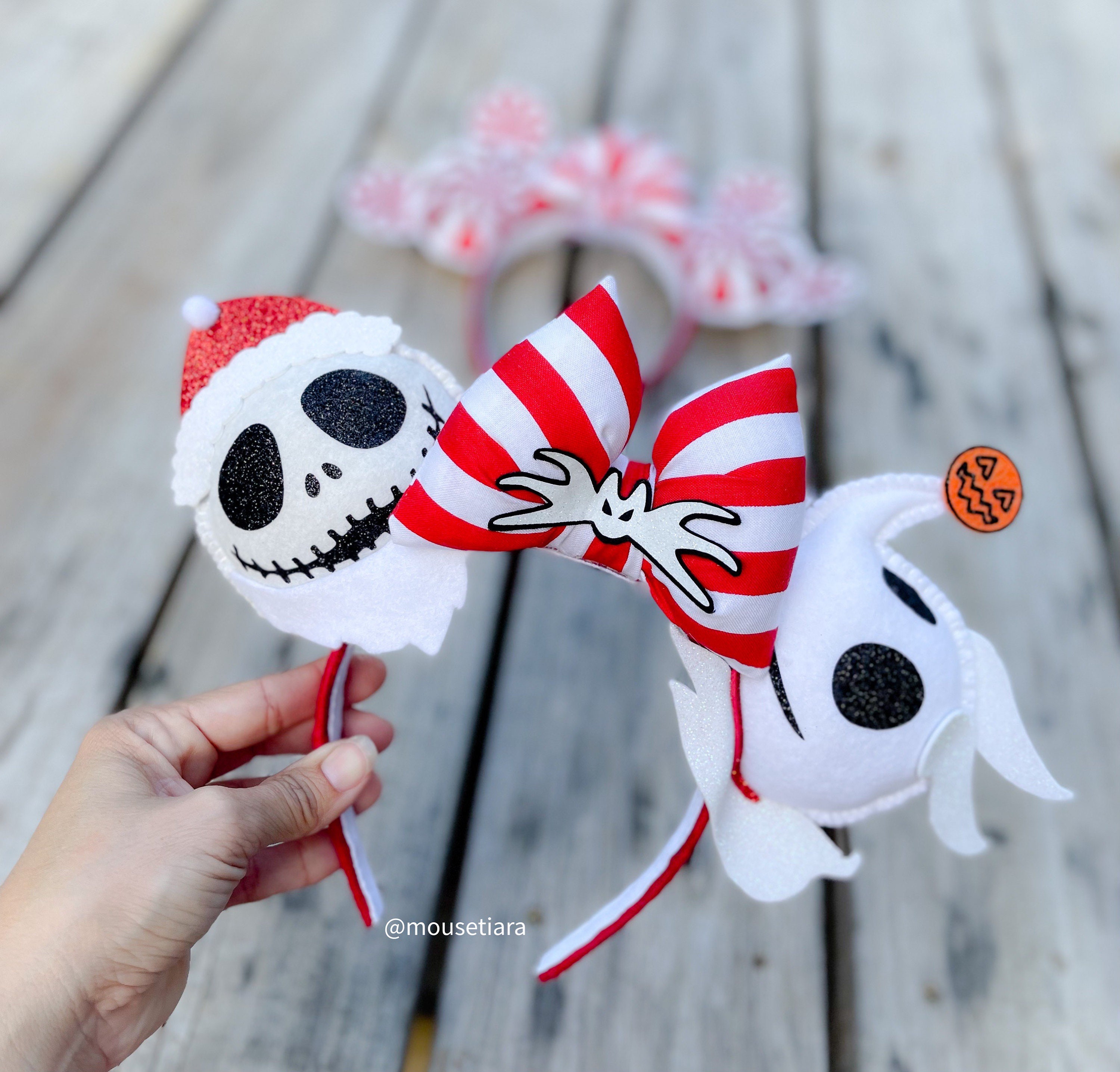 Nightmare Before Christmas Ears | Jack Skellington Zero Ears  display picture 2