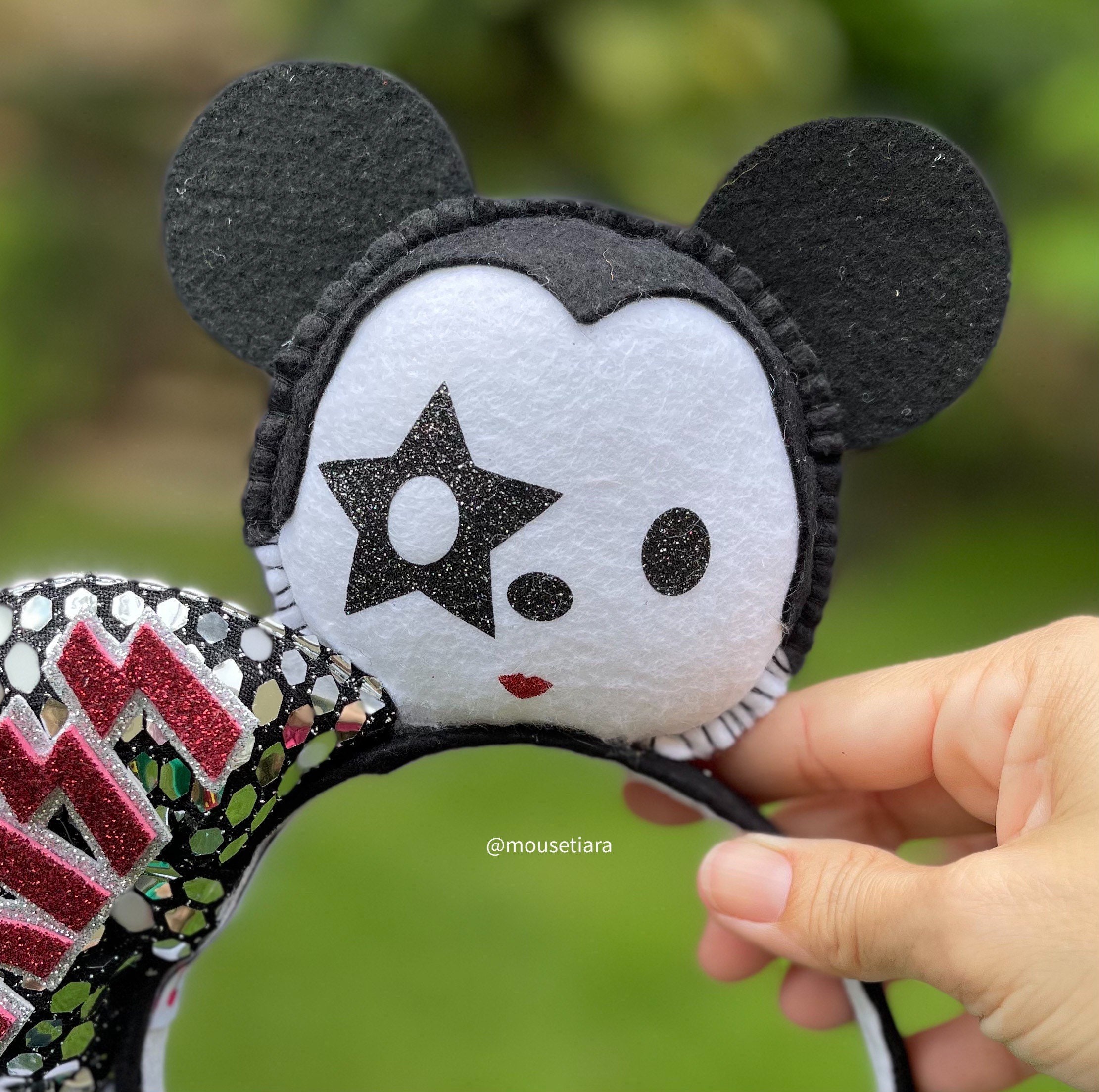 ディズニー 耳 ミッキー 耳 キッス ヘビーメタル ミッキーマウス 耳