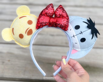 Mickey Ears Disney Ears Tsum Tsum Baby Eeyore & Winnie the Pooh Bear Mickey Ears Headband Tsum Ufufy Disney / Winnie the Pooh e amici
