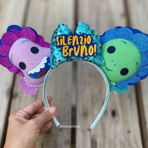 Disney Ohren Luca Seemonster Silenzio Bruno | Micky Maus Ohren | Minnie Stirnband