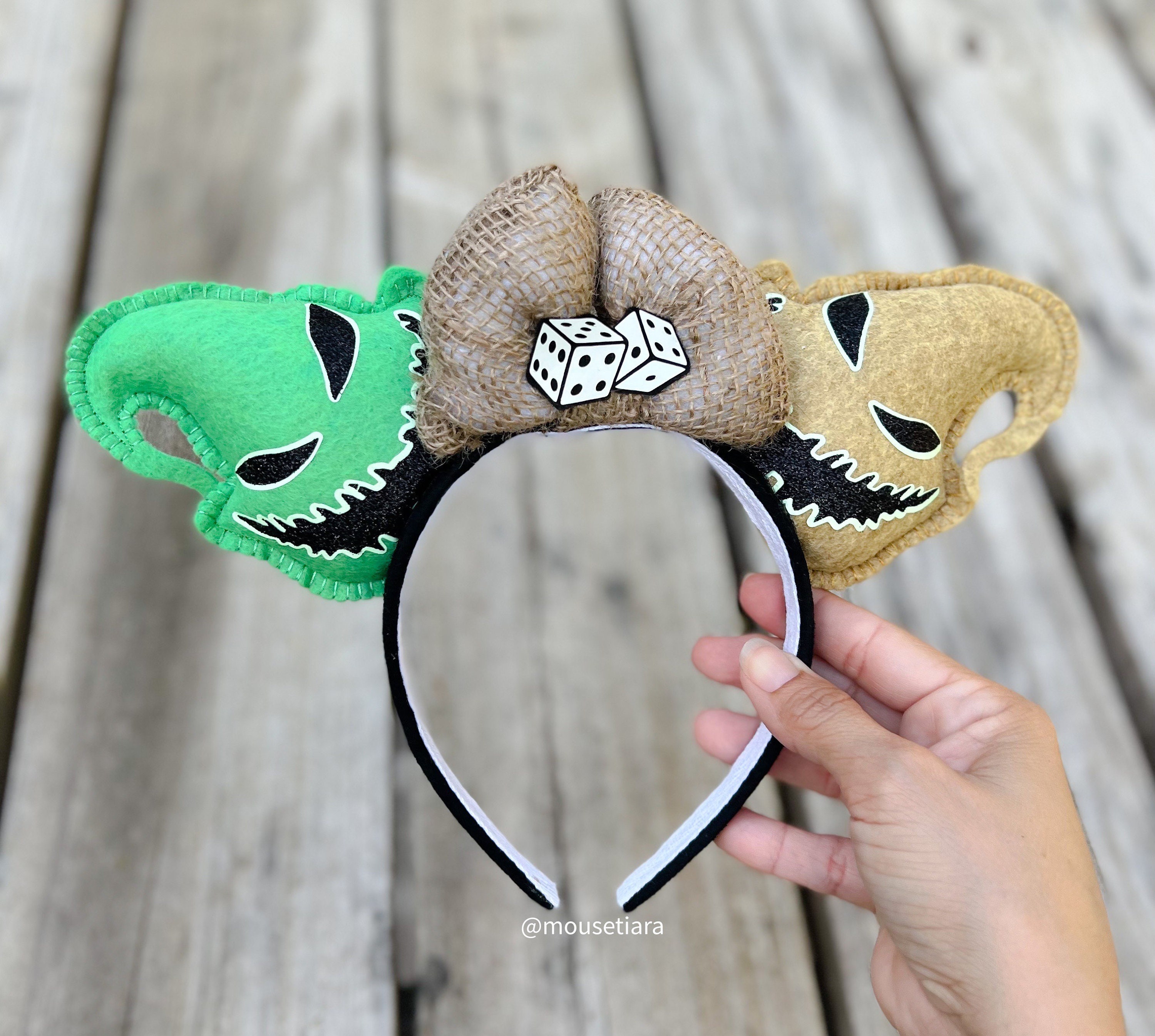 Oogie Boogie Ears Nightmare Before Christmas Mickey Mouse  display picture 2