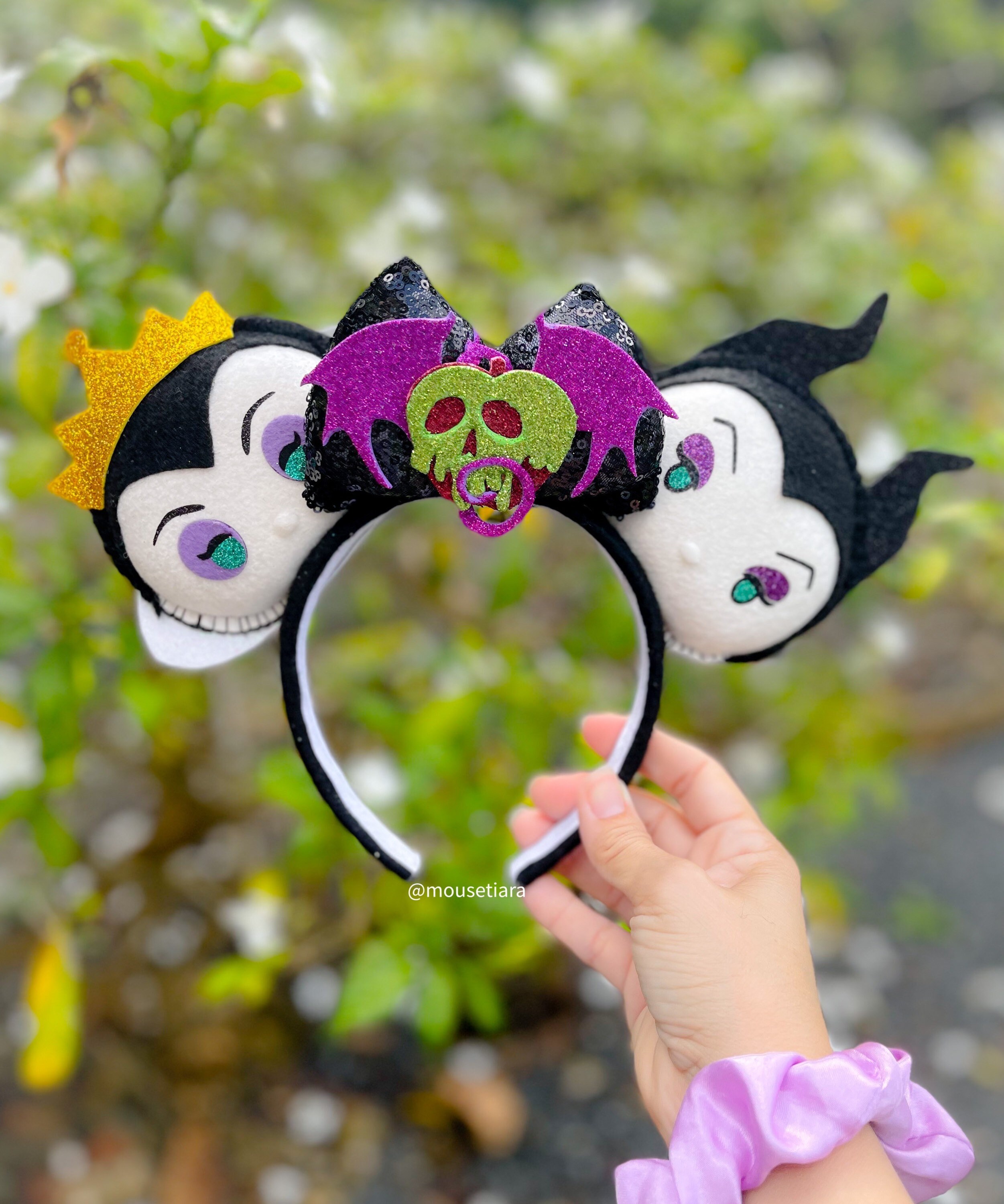 Disney Villains Snow White Evil Queen Ears NEW Laura Gonzalez-Walt Disney World-Disney Halloween  main image 3