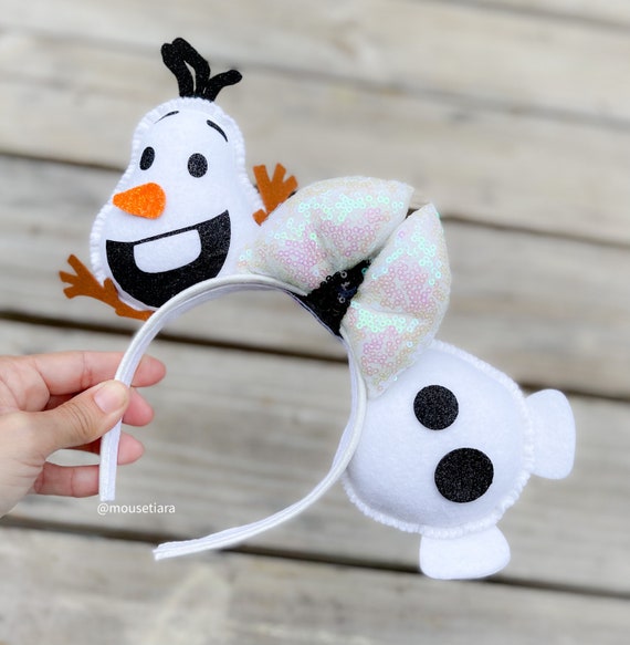 Disney Ears Olaf Mickey Ears Frozen Olaf Elsa Anna Olaf  display picture 1