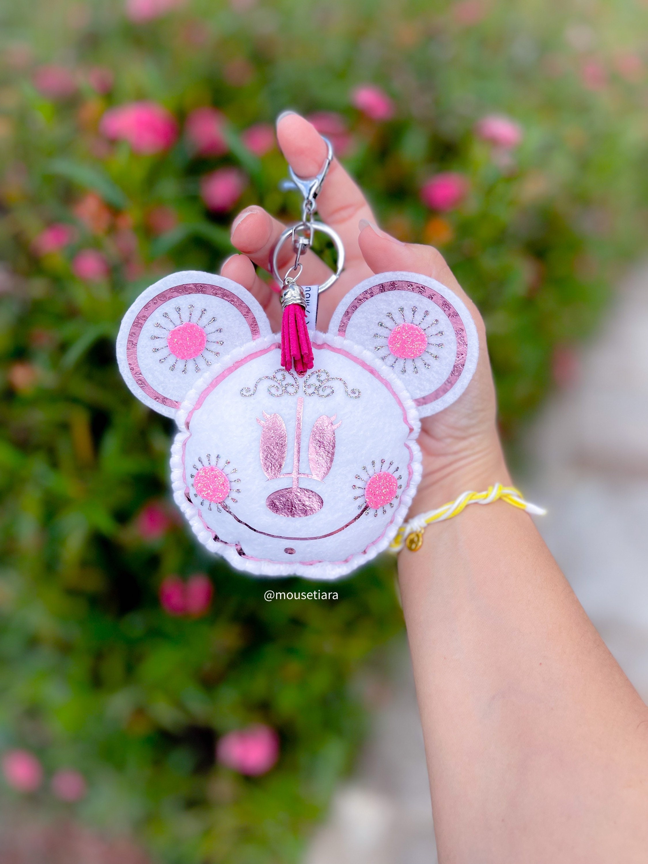 Mickey mouse deals ears keychain