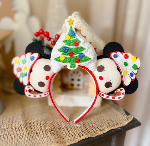 Christmas Mickey Ears Cocoa Mugs Hot Cocoa Peppermint Minnie  display picture 1