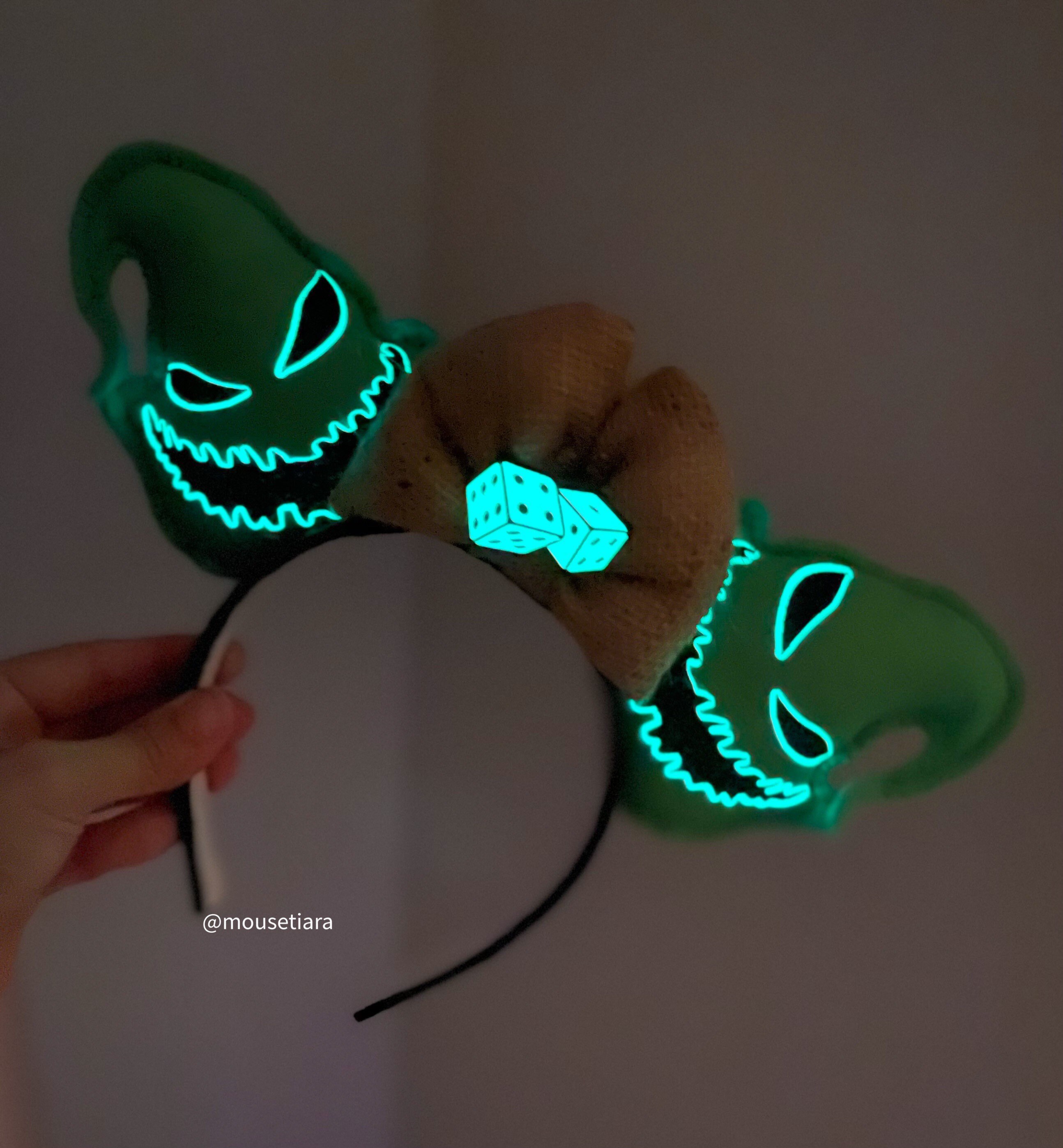 *NEW* Disney Nightmare Before Christmas Oogie Boogie Bash 2019 Headband Ears Disney Ears Nightmare Before Christmas Ears | Oogie Boogie  main image 3