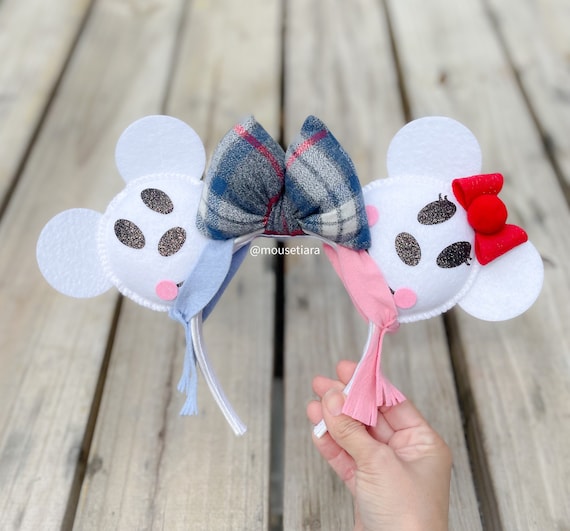 Christmas Mickey Ears | Snowman Mickey Minnie Mouse Ears  display picture 3