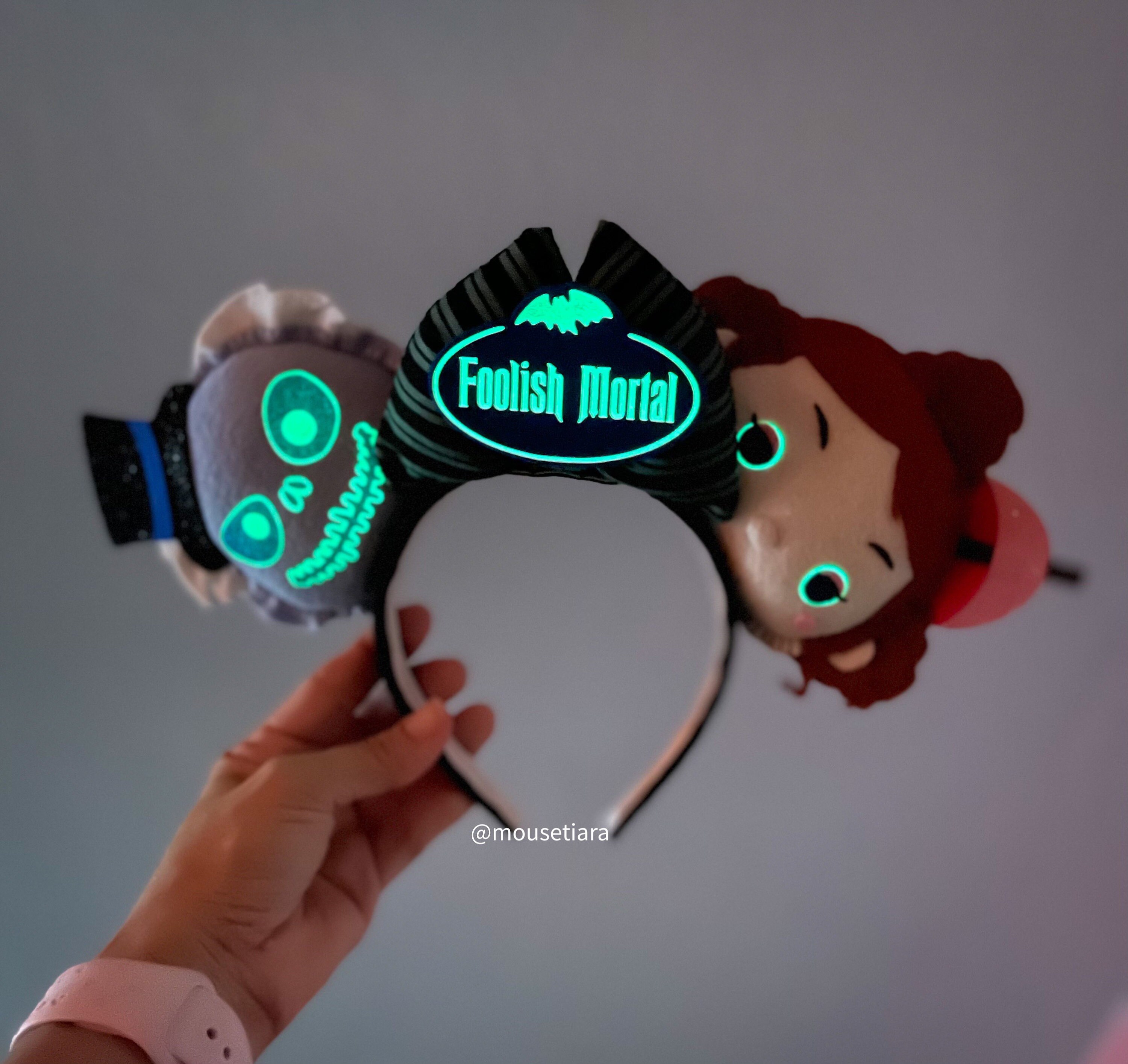 Accessories Headbands & Turbans Haunted Mansion ears hatbox ghost ears