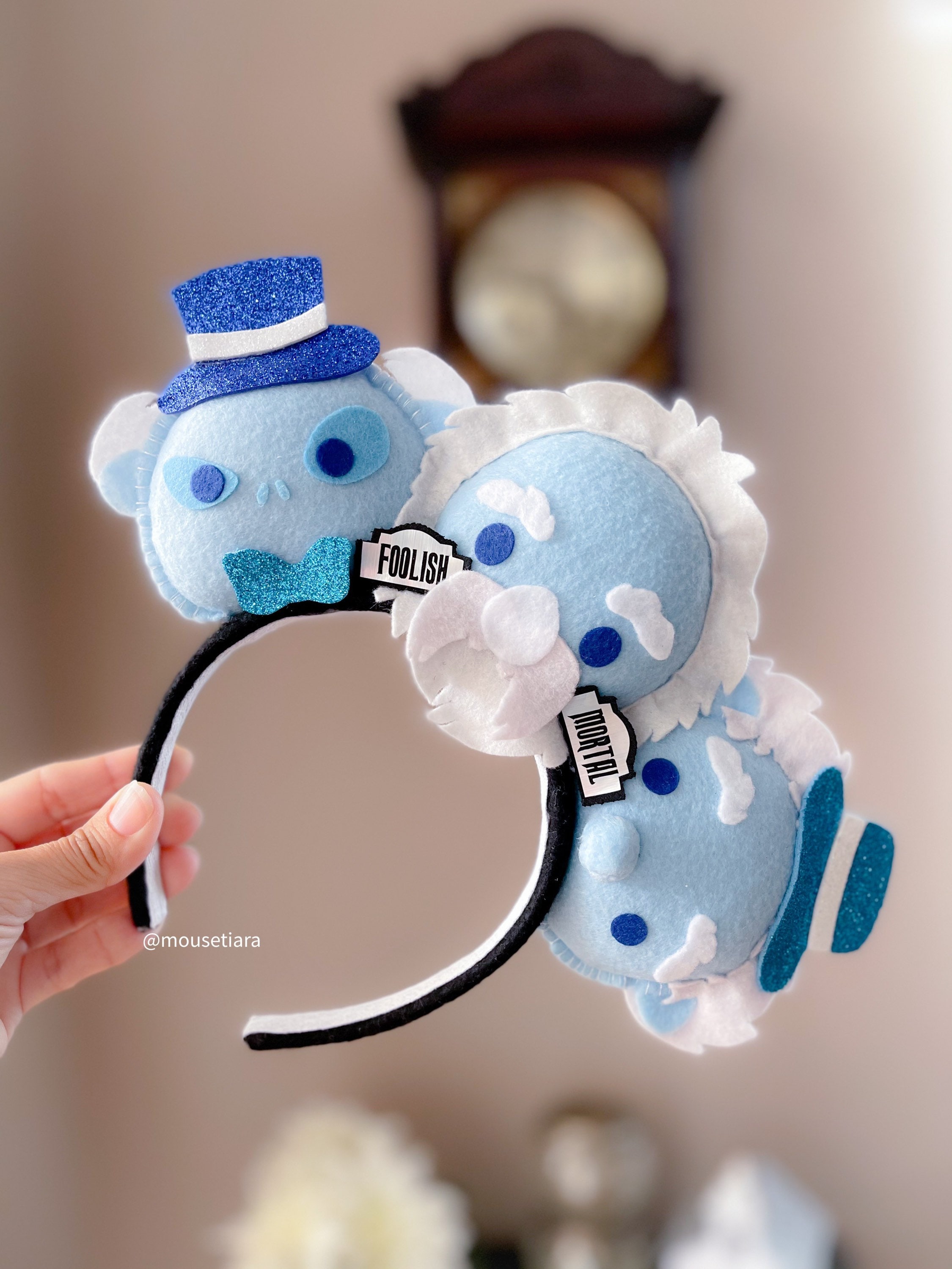 Accessories Headbands & Turbans Haunted Mansion ears hatbox ghost ears