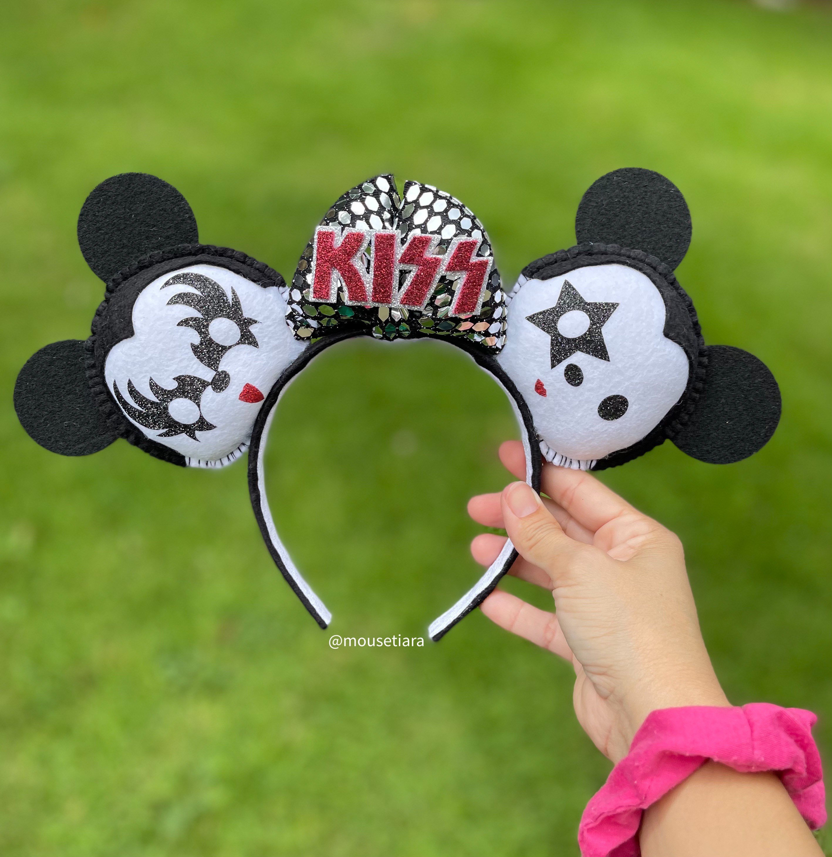 6 pcs Mickey mouse hair band for babies