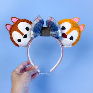 Mickey Ears Cozy Chip and Dale Mickey Ears Tsum Tsum Ufufy Disney | Graduation Gifts for Her or Him