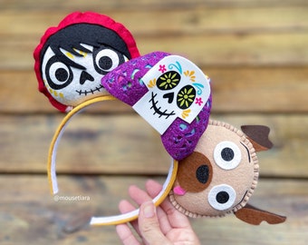 Disney Ears Coco Mickey Ears | Pixar Disney Coco Sugar  display picture 3