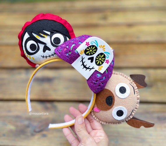 Disney Ears Coco Mickey Ears | Pixar Disney Coco Sugar  display picture 2