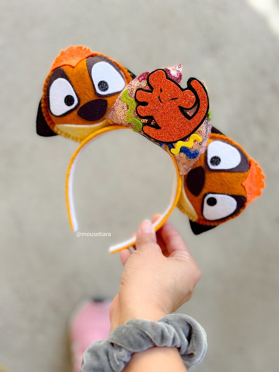 Mickey Ears Lion King Timon Mouse Ears Headband | Jungle  display picture 1