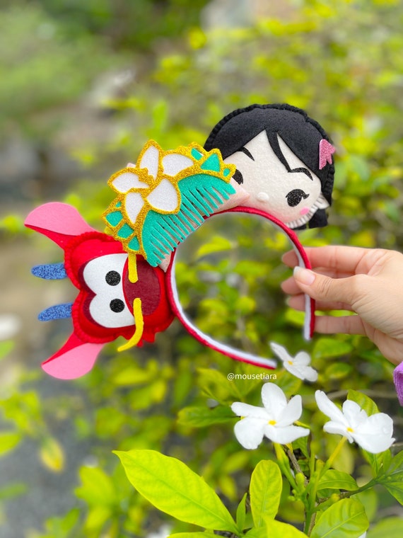 Disney Ears Mickey Ears Chinese Dragon Mulan Mouse Ears  display picture 2